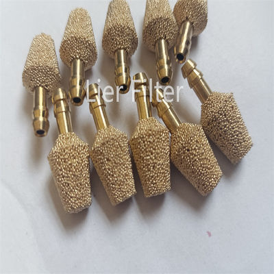 ποιότητας  -200C-600C Sintered Metal Powder Filter Weldable Machinable Copper Powder Filter εργοστάσιο